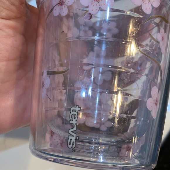 NWO Tags/Box Tervis Brown Cap Cherry Blossum 24oz Tumbler - Picture 6 of 7